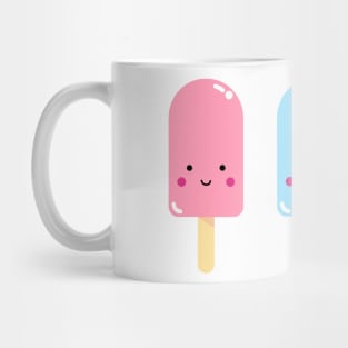 Kawaii Ice Pop Friends Mug